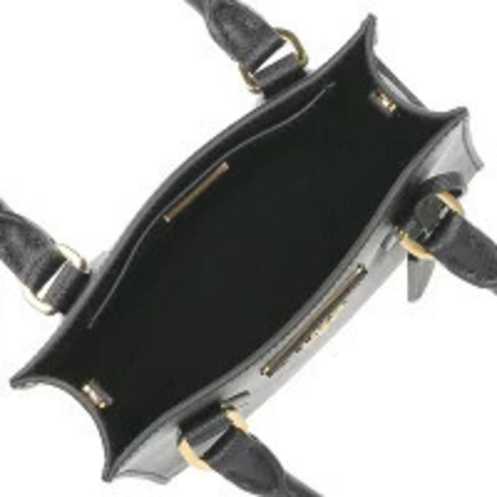 Prada Leather Handbag Saffiano leather black Saffiano Black